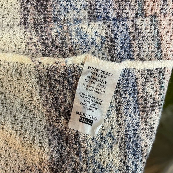 Windsor Women Boho Cardigan/Sweater Cream Geometric print size Small Geometric - Picture 7 of 8